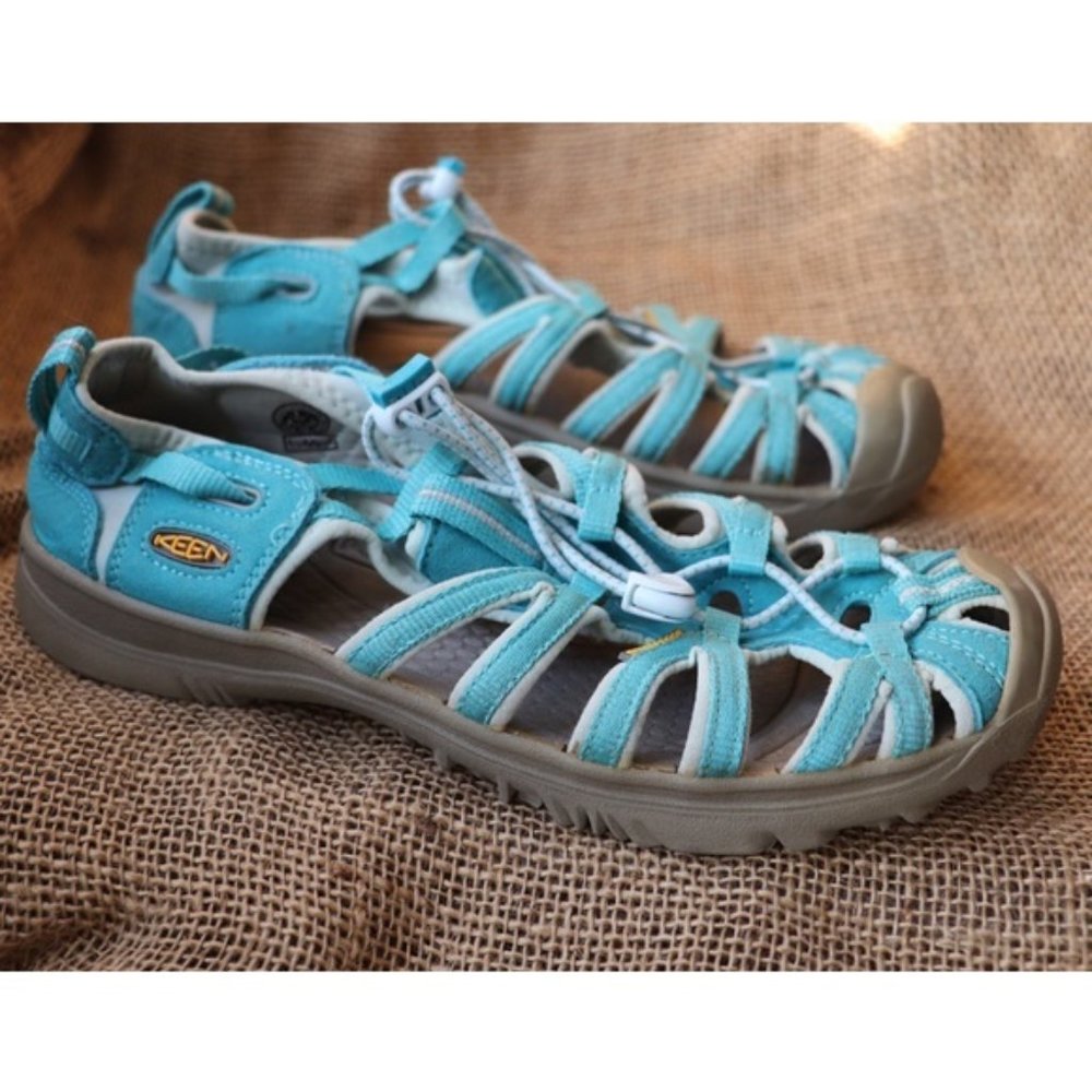 Keen Kids Waterproof Hiking Sandal Aqua